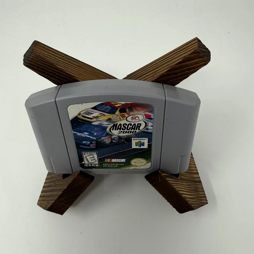 Vintage NASCAR 2000 Nintendo 64 N64 Game Cartridge EA Sports Racing E Rated